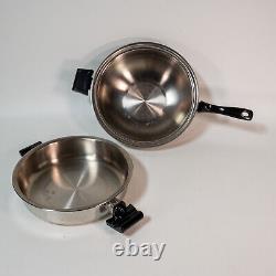 Kitchen Craft West Bend Americraft Waterless Stainless Pots Pans Cookware