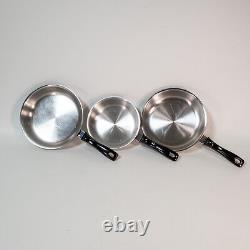 Kitchen Craft West Bend Americraft Waterless Stainless Pots Pans Cookware