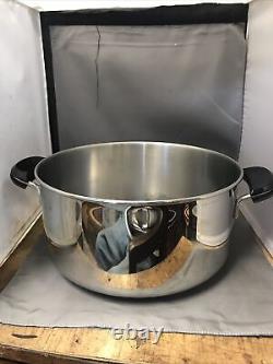 Lagostina Thermoplan Vintage Stockpot 18/10 Stainless Steel Cookware Italy