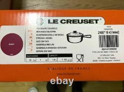 Le Creuset Signature Saucepan 18cm 1.4L Berry Color Gold Knob Limited Edition