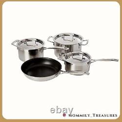 Le Creuset Stainless Steel 4 Cookware Set