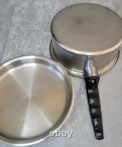 Lifetime Cookware T304cc Stainless 12 element solar cap 15 pc Cookware Set