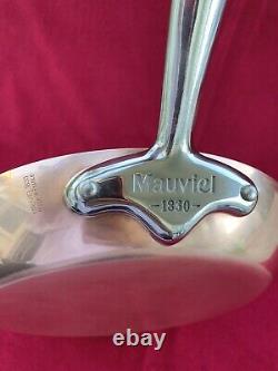 Mauviel 1830 10.5 inch Copper & Stainless Steel Frying Pan Made In France