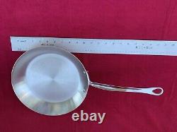 Mauviel 1830 10.5 inch Copper & Stainless Steel Frying Pan Made In France