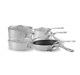 Mauviel M'URBAN 3 10-Piece Cookware Set With Cast Stainless Steel Handles