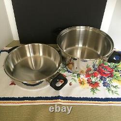 Maxam 9 ELEMENT World's Finest 7-Ply T304 Stainless Steel Cookware 21 pc HUGE