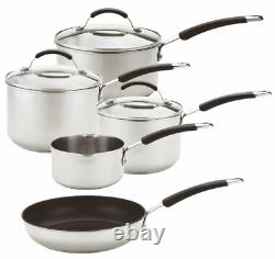 Meyer Induction Stainless Steel 5 Piece Set 74003 74003