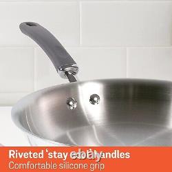 Meyer Trivantage Nickel Free Stainless Steel Triply Cookware Frypan Steel Pan