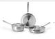 Misen Cookware 5-piece Stainless Steel Cookware Pan Set