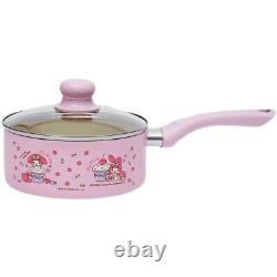 My Melody Pink Egg Pancake Frying Pan Noodle NonStick Stainless Steel Cookware