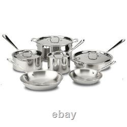 NEW All-Clad Stainless Steel Cookware Set 6pce