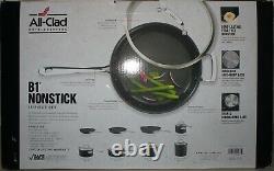 New All-Clad B1 Nonstick Hard Anodized Stainless Steel Cookware Set 13 Piece