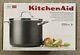 New Boxed KitchenAid Cookware Large Stockpot With Glass Lid 24cm 8Ltr RRP £135