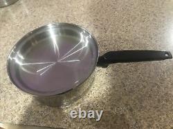 New Lifetime West Bend Cookware 3qt Sauce Pan T304 Stainless Steel USA