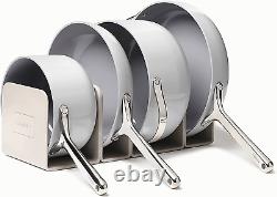 Nonstick Ceramic Cookware Set (12 Piece) Pots, Pans, Lids and Kitchen Storage