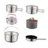 Of Camping Cookware Outdoor Pot Lightweight Stainless Steel Cookware Set