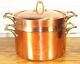 Paul Revere Ware USA Solid Copper Pot 3 QT Double Boiler Pan Bicentennial ED VTG