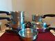Permanent Multi-Core Stainless Steel Vintage Cookware 11 Piece Set Pots & Pans