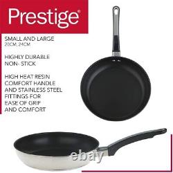 Prestige 5 Piece Everyday Straining Stainless Steel Cookware Set 70106