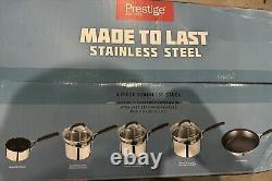 Prestige Made to Last Cookware 5 Piece Set Stainless Steel Induction #1