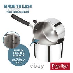 Prestige Made to Last Cookware Set with Soft Grip Silicone Handles Pack of 5