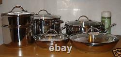 Princess House Stainless Steel Cookware Set 6571 (11pieces) Plus Bonus