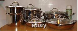 Princess House Stainless Steel Cookware Set 6571 (11pieces) Plus Bonus