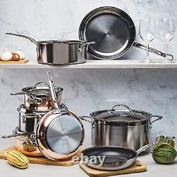 - ProBond Collection Professional Clad Stainless Steel 4-Piece Starter Cook