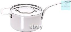 ProWare Stainless Steel Tri-Ply Cookware Set of 3 16, 18, 20cm Saucepans