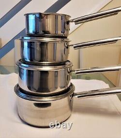 - Royal Doulton Heavy Duty 18/10 Stainless Steel Four Pans Cookware Set