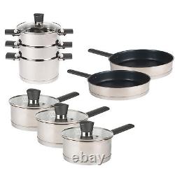 Russell Hobbs COMBO-6677 Excellence Cookware Set 6 Piece Induction Suitable