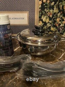 SALADMASTER 7pc PERSONAL SET 316Ti Titanium Stainless New