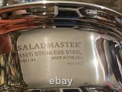 SALADMASTER 7pc PERSONAL SET 316Ti Titanium Stainless New