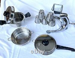 SALADMASTER Set TP304-316 Surgical Stainless Steel Cookware Food Processor