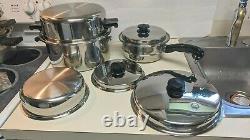 SALADMASTER T304S Stainless 7 Piece Cookware