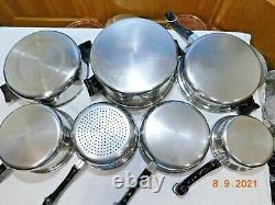 SALADMASTER T304S Surgical Stainless Steel Waterless Cookware Set