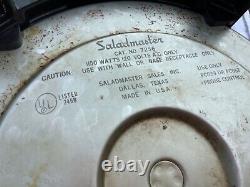 SALADMASTER Vtg LOT Cookware Stainless Steel 17 Pieces Skillet pots pans