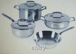 SAVEUR SELECTS Voyage Series Tri-Ply Stainless Steel 6-Pc. Cookware Set New ASIS