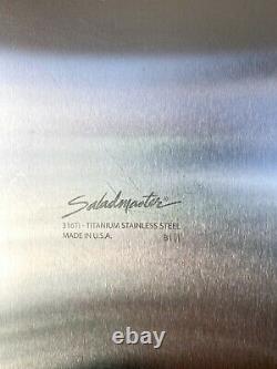 Saladmaster 316ti 11 Inch Griddle Waterless Cookware Titanium Stainless Steel