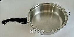 Saladmaster Titanium Stainless 316Ti Cookware 11 in 28 cm Skillet Saute Pan