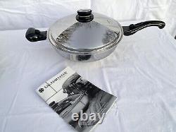 Saladmaster Wok 316Ti Newest Model With Original Booklet Waterless Cookware