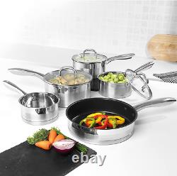 Salter BW06746 5 Piece Timeless Collection, Cookware Set Includes 16, 18, 20 Cm