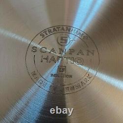 Scanpan Haptiq Stratanium+ Stainless Steel Induction 9 Piece Cookware Set