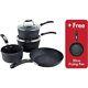 Scoville Nonstick 5-Piece Kitchen Cookware Set Premium Quality and Durability