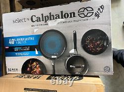Select by Calphalon AquaShield Nonstick Cookware, 14-Piece Set