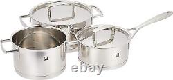 Set of 3 Zwilling 66060-001 Passion Cookware Two-Handed From Japan Free Shipping