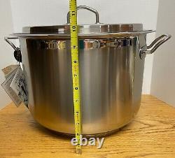 Silga Teknika Cookware Stock Pot Canning Kettle 18.5 L #200132T NWT #1