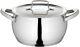 Stainless Steel Cookware Casserole Stockpot Pot Hob With Lids 2.1 L