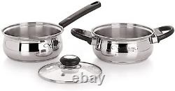 Stainless Steel Cookware Set, Silver