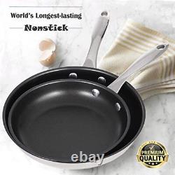 Stainless Steel Cookware Sets 18-Piece Nonstick Cookware Sets Kitchen Induc